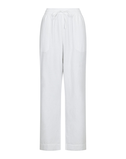 Neo Noir - Sonar Linen Hose - White